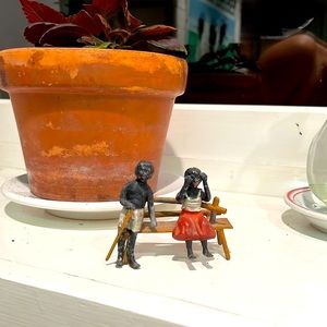 Black americana courtship. figural Germany